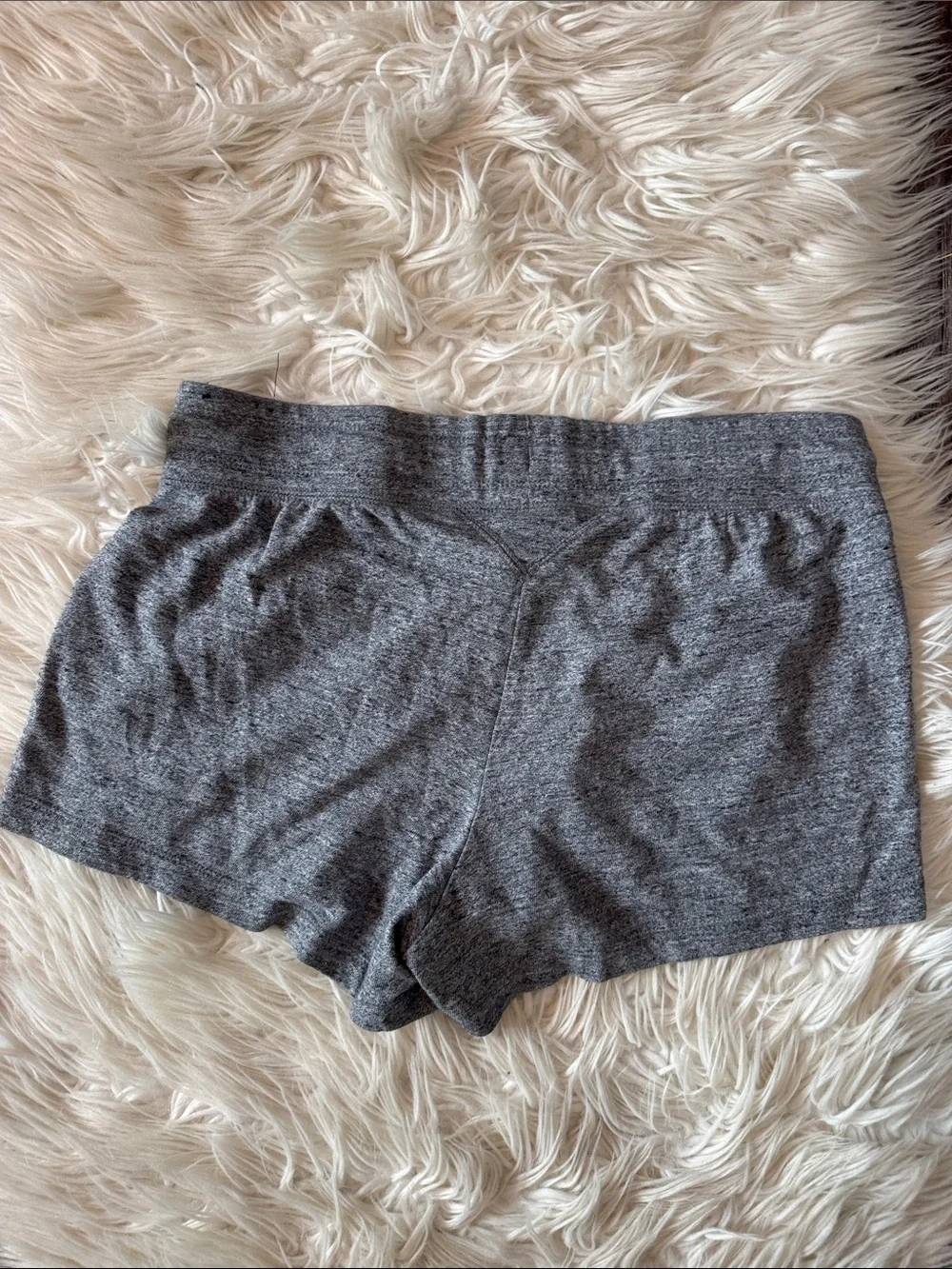 Nike Women's Heather Gray Athletic Lounge Shorts